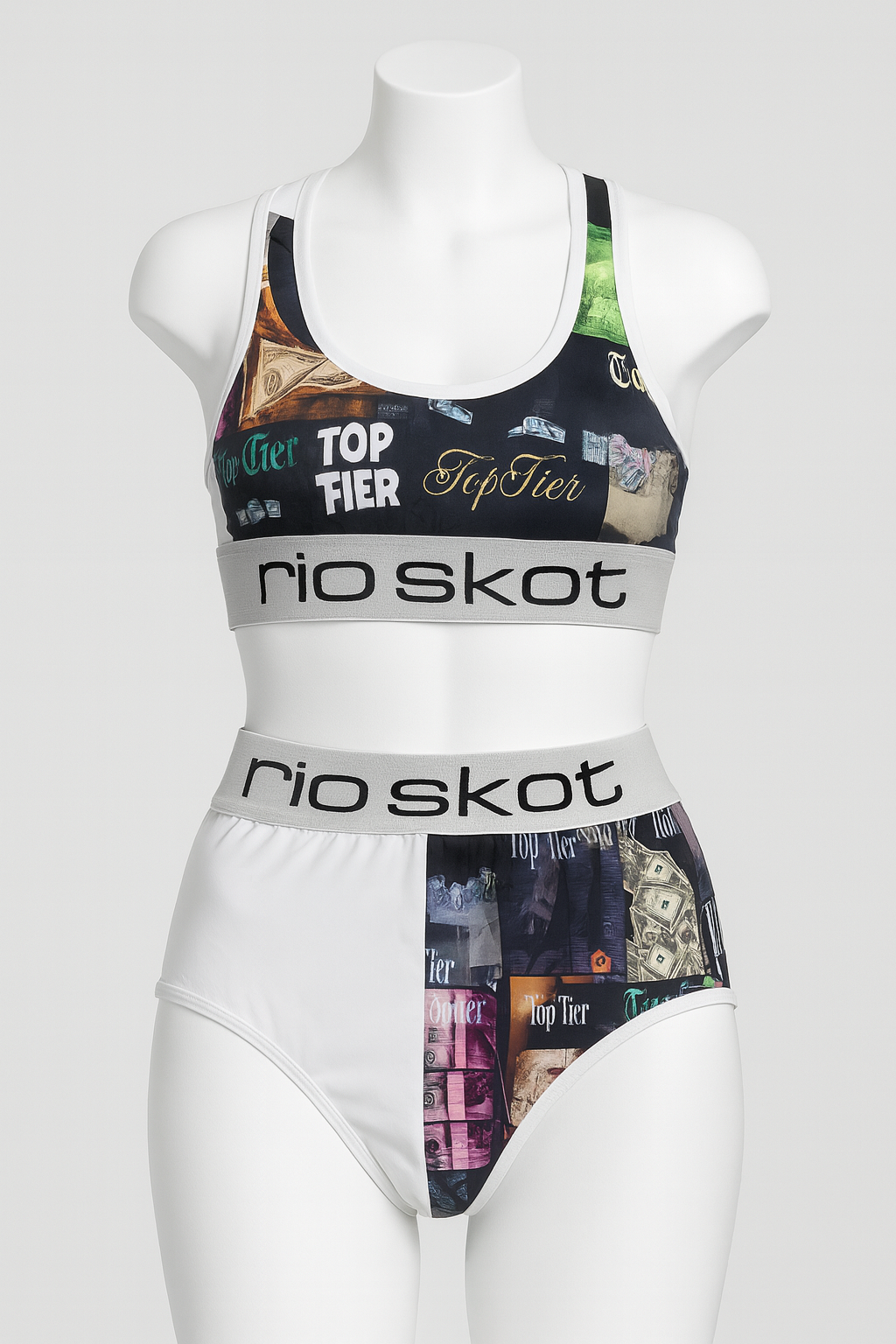 Two Piece Set - White