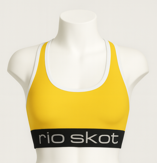 Yellow Street Armor Bra