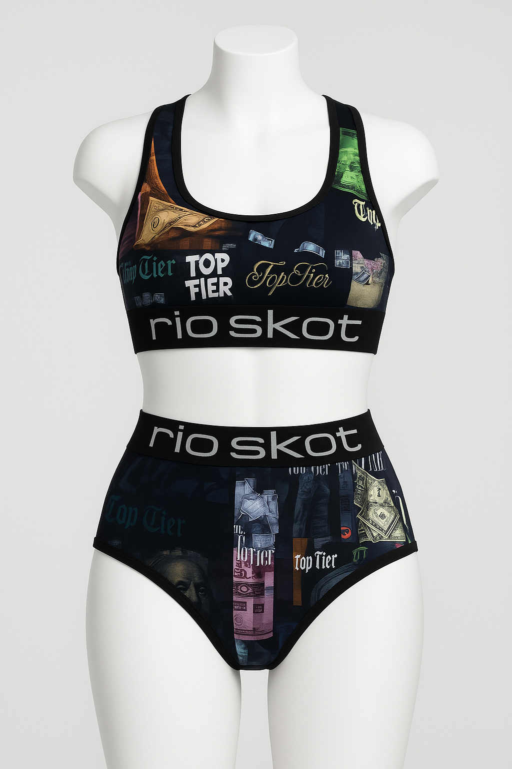 Two Piece Set - Black