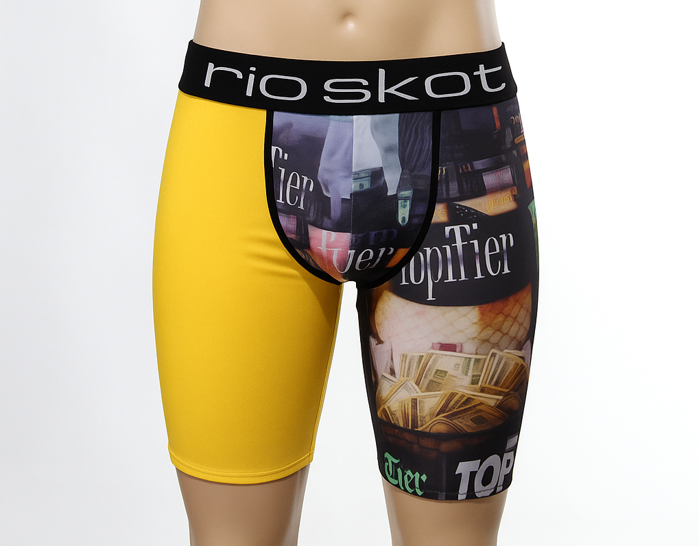 Yellow Street Armor Brief